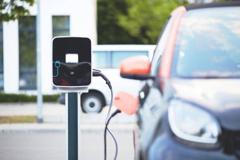 Laadpaal voor een elektrische wagen