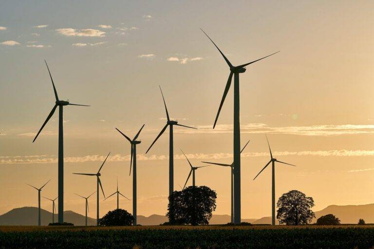 Industriële windmolens