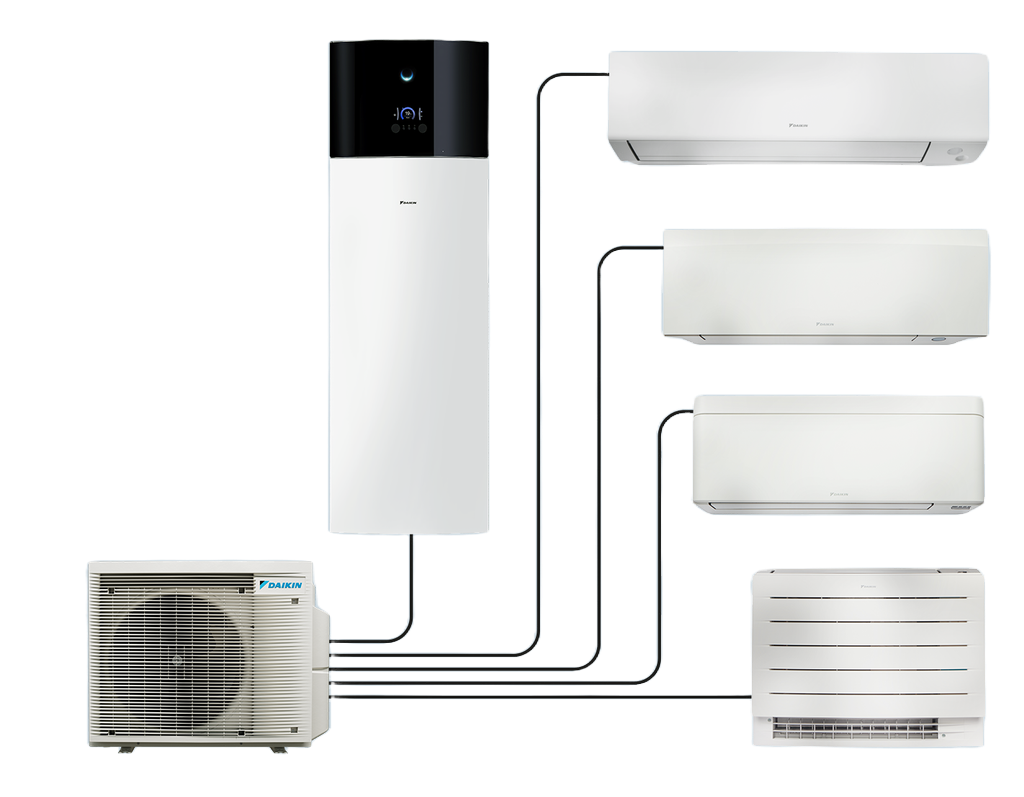 Daikin Multi+ zonder achtergrond