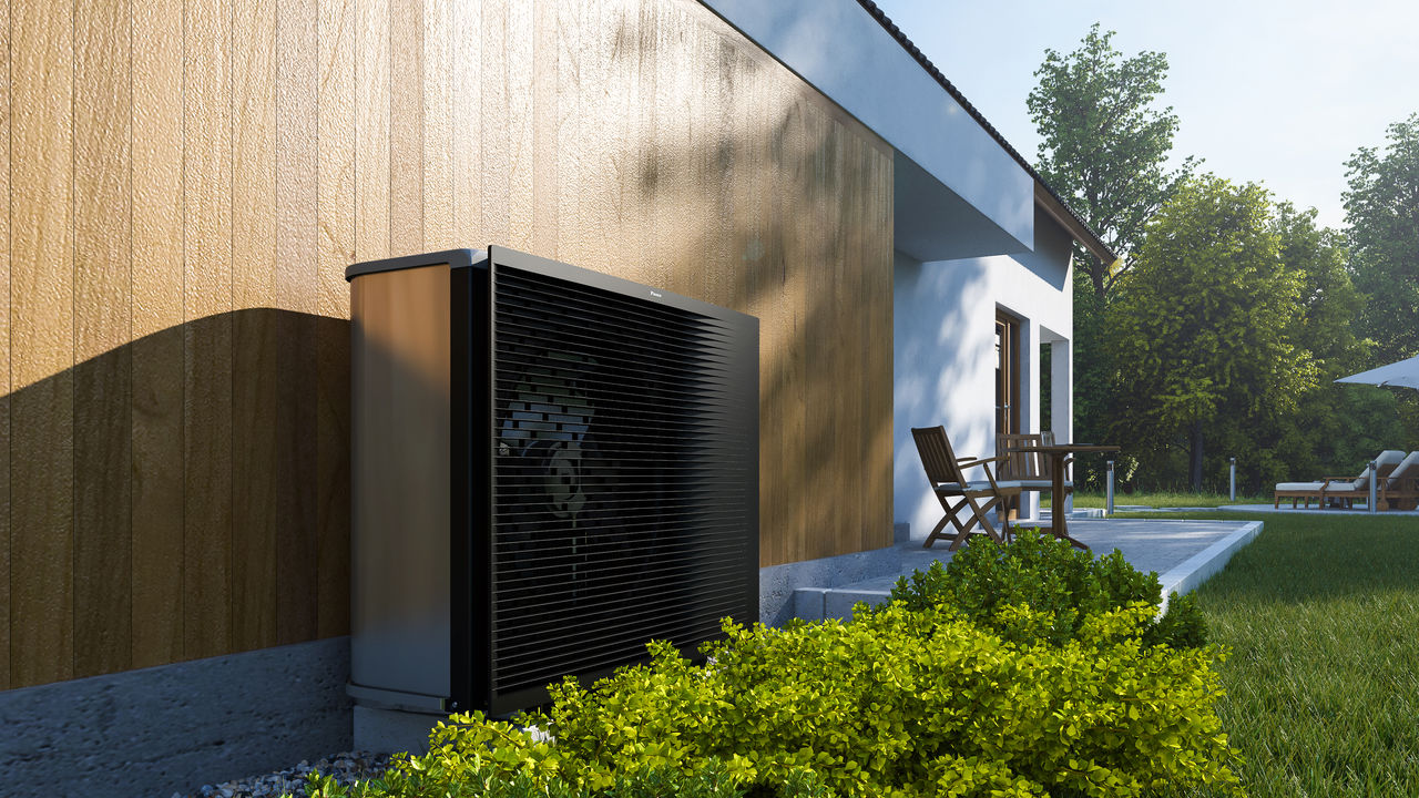 Daikin lucht water buitenunit