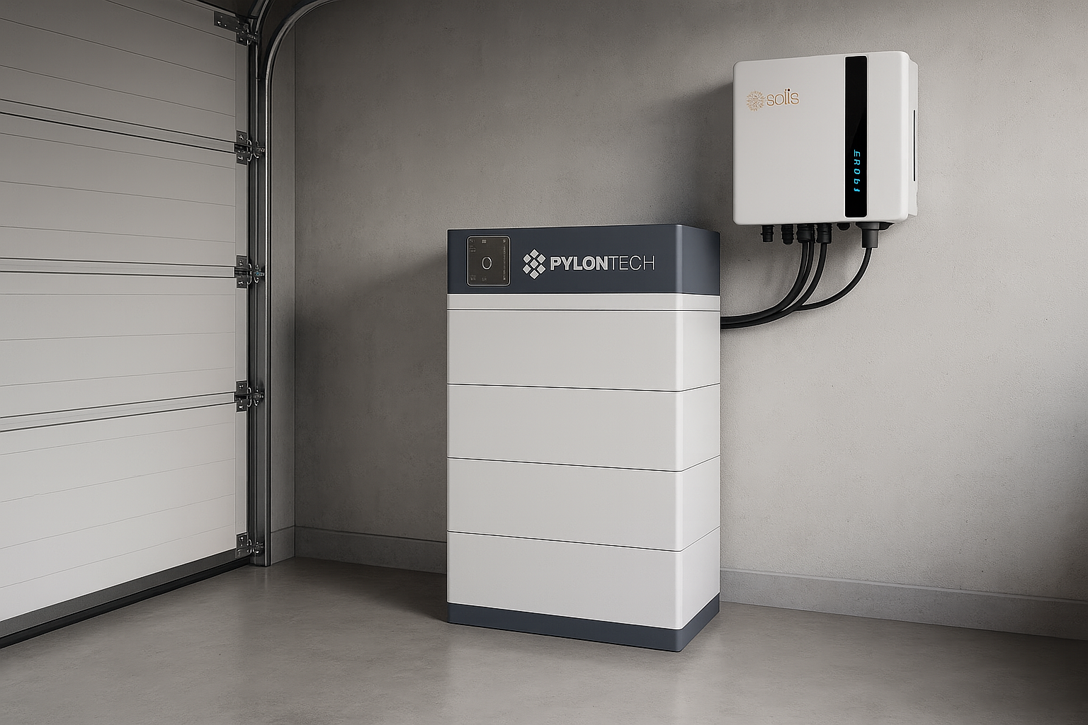 Pylontech Force H3 met solis omvormer 1
